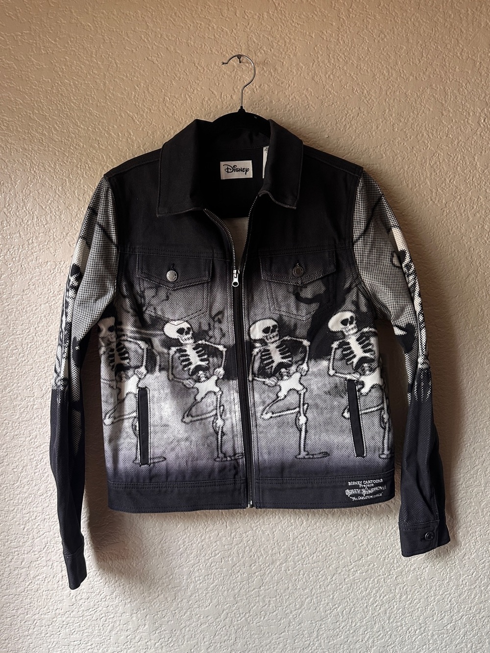 Spook Scary Skeleton Disney Jacket